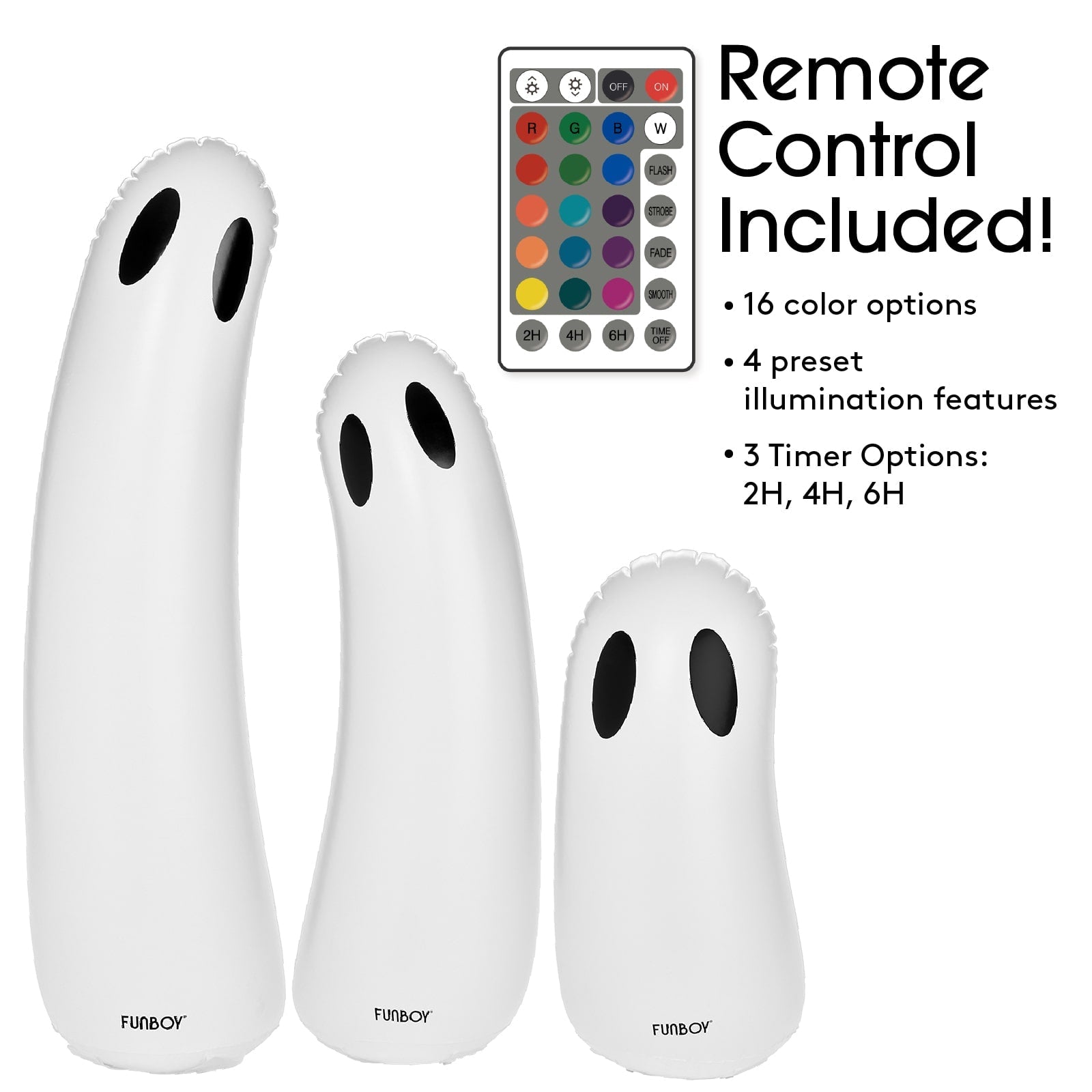Standing Halloween Ghost Decor