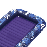 SLOOSH Inflatable Tanning Pool Lounger Float, Oatmeal White XL, 85" x 57"