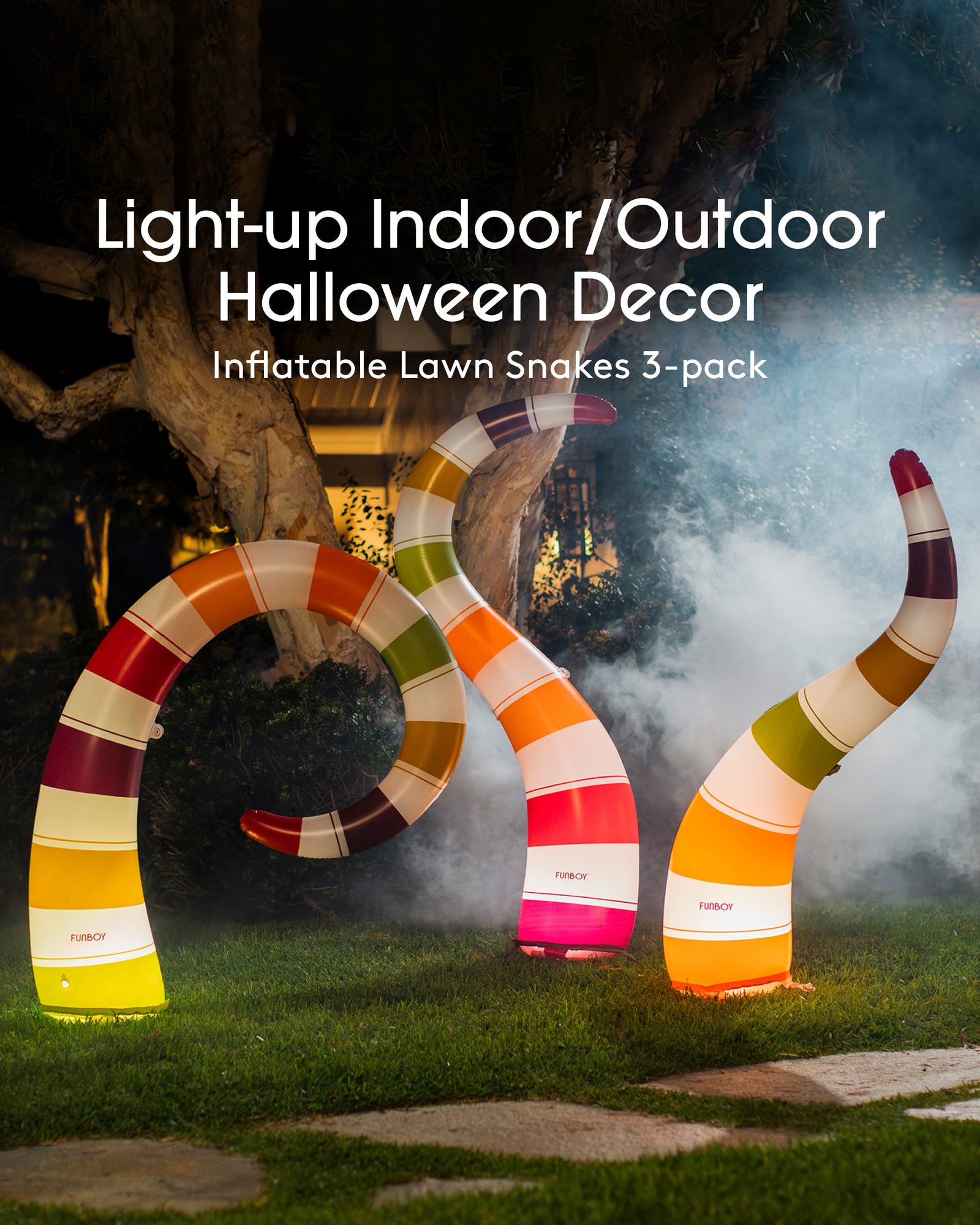 Halloween Lawn Snake
