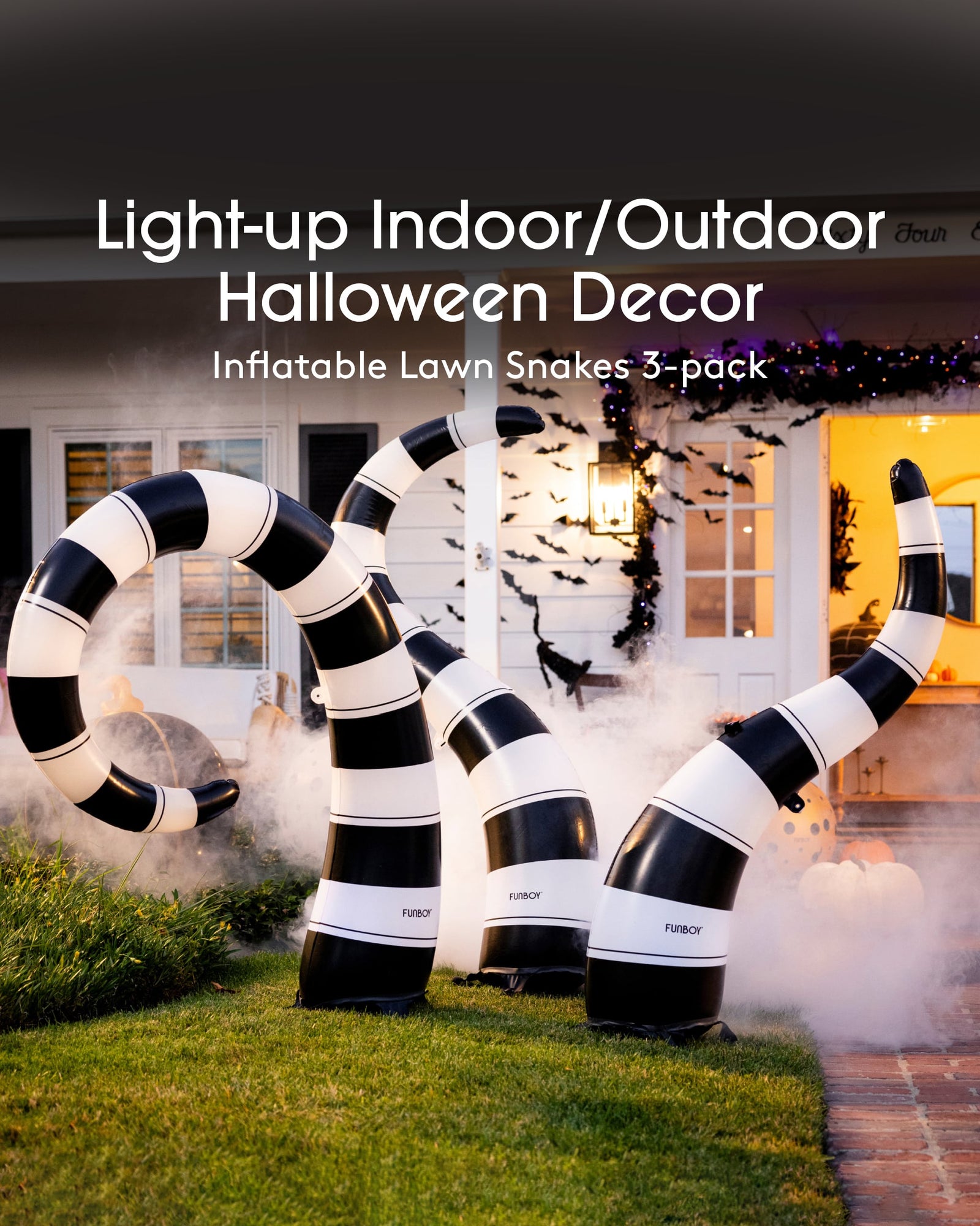 Halloween Lawn Snake