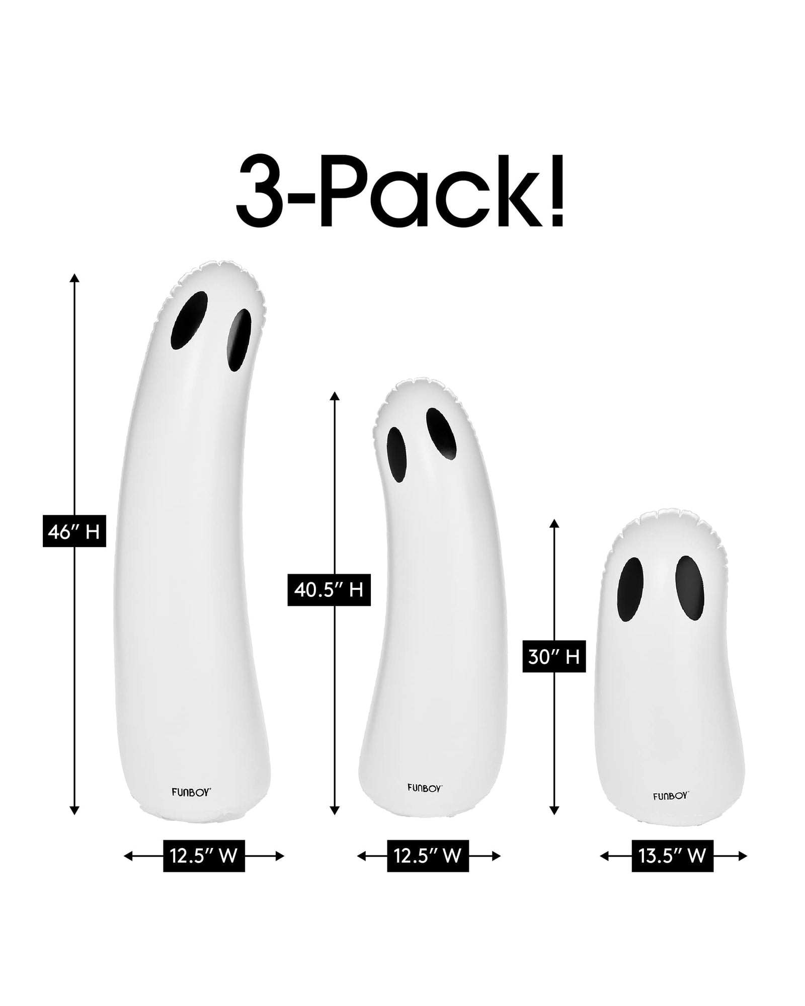 Standing Halloween Ghost Decor