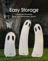 Standing Halloween Ghost Decor