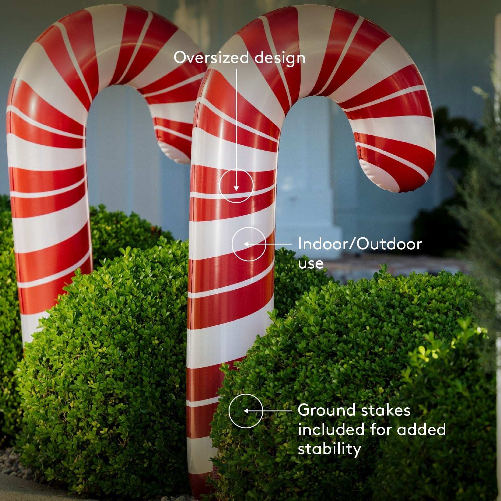 Inflatable Candy Canes