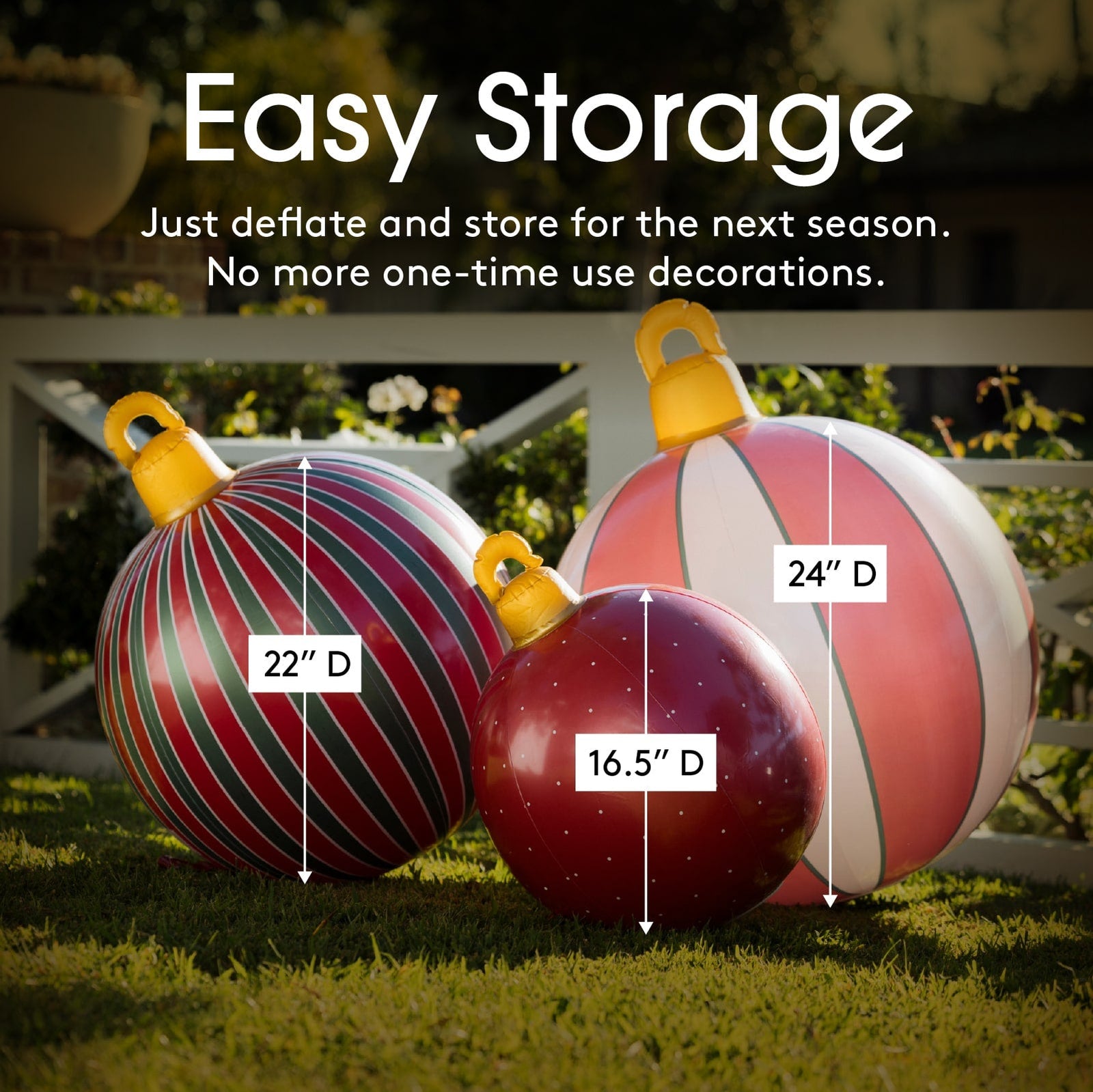 Inflatable Christmas Ornaments