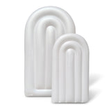 SHIPS NOW • Balloon Garland: Fluted Display Arch Set in Pearl (Pearl) • FINAL SALE
