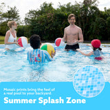 SLOOSH Round Above Ground Pool - 12ft x 30inch