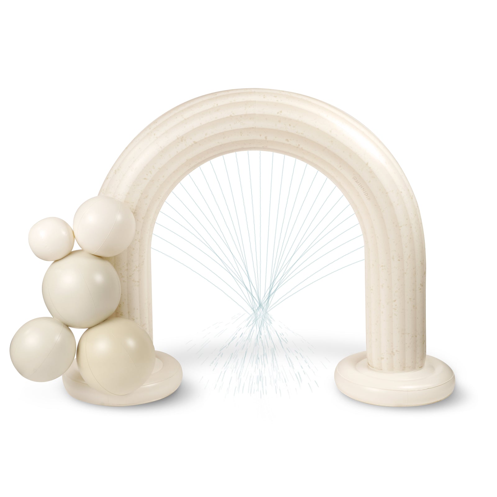 the  FLUTED TERRAZZO Garland Arch Sprinkler