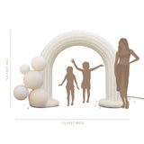 the  FLUTED TERRAZZO Garland Arch Sprinkler