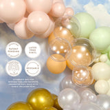 SHIPS NOW • Balloon Garland: Flowers in Peach (Matte) 3 Pack • FINAL SALE
