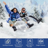Inflatable Snowmobile Sled