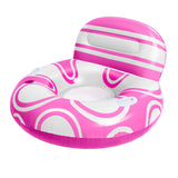 SLOOSH Inflatable Pool Floats Chair with Big Backrest, Blue, 42"
