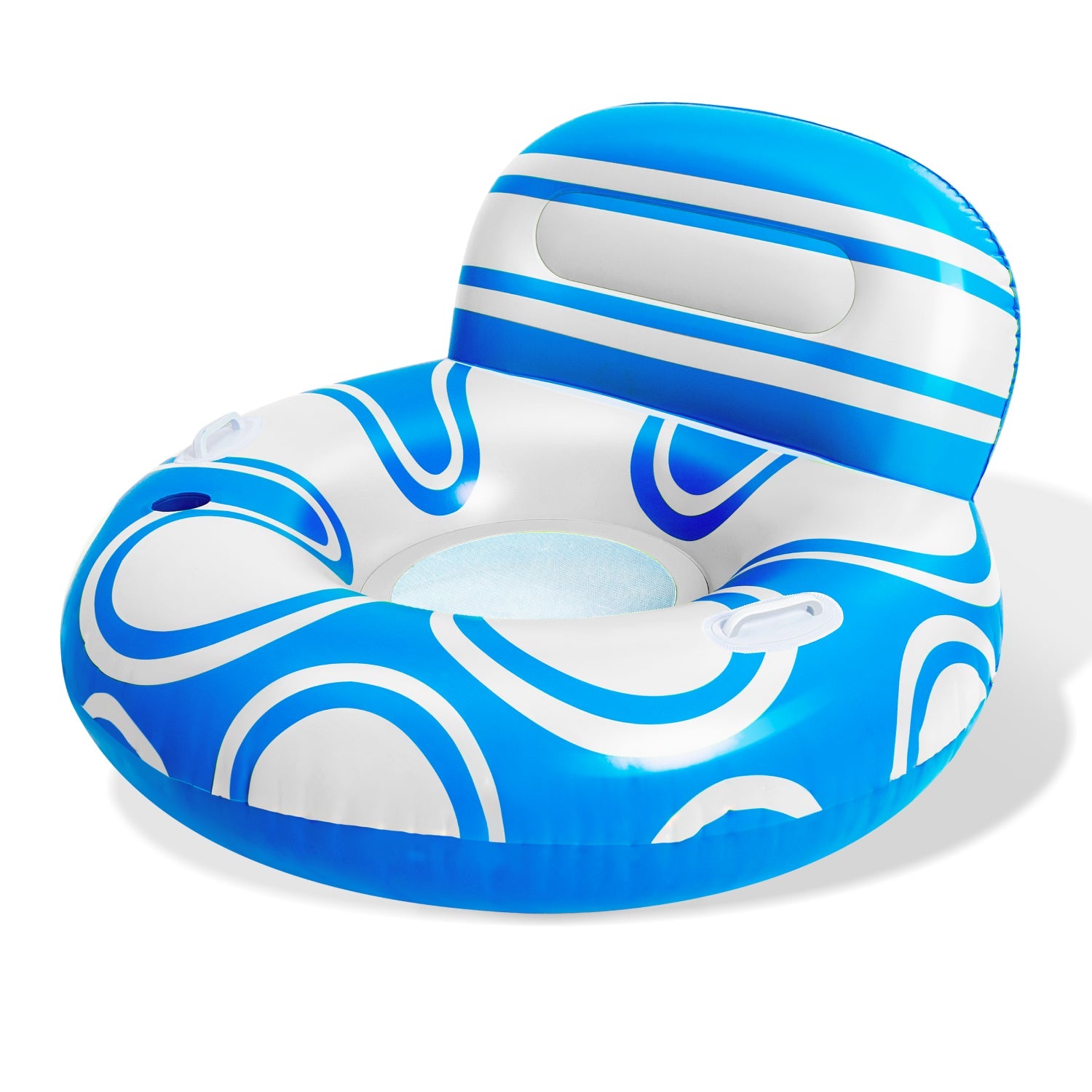SLOOSH Inflatable Pool Floats Chair with Big Backrest, Pink, 42"