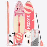 SLOOSH Ripple Flamingo Dawn 10'6" Inflatable Stand Up Paddle Board