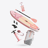 SLOOSH Ripple Flamingo Dawn 10'6" Inflatable Stand Up Paddle Board