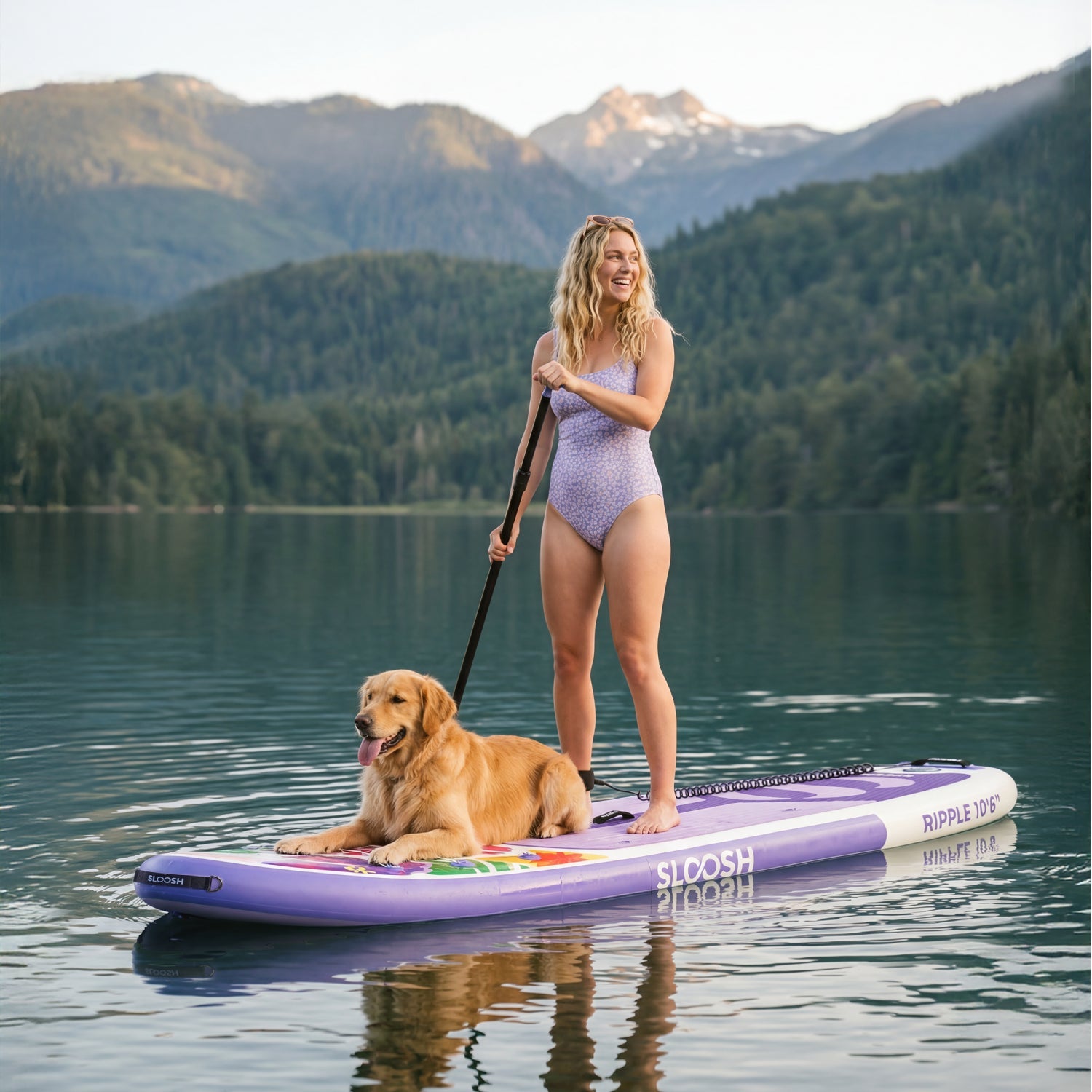 SLOOSH Inflatable Ripple 10'6" Stand Up Paddle Board