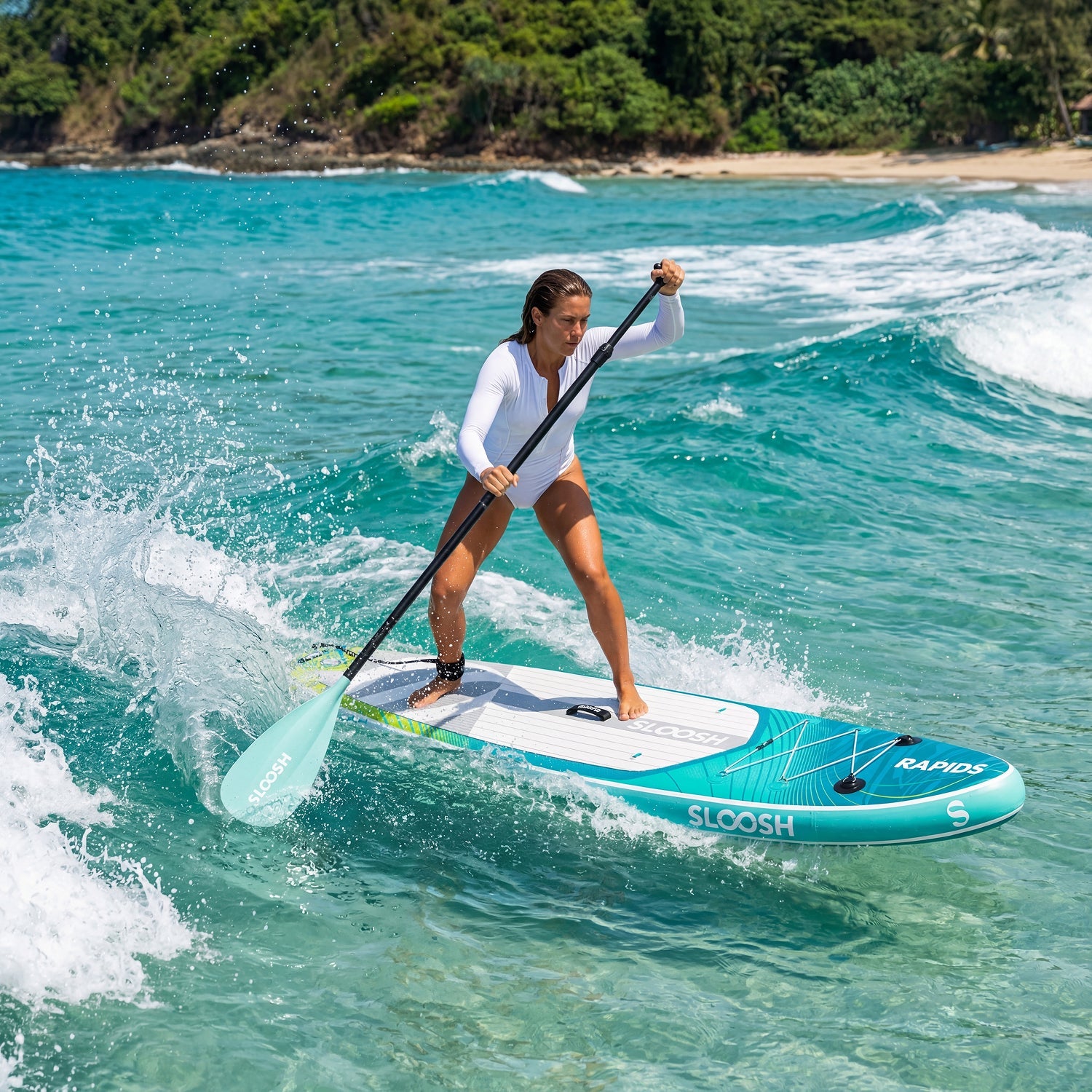 SLOOSH Rapids Aqua Surge 11'6" Inflatable Stand Up Paddle Board