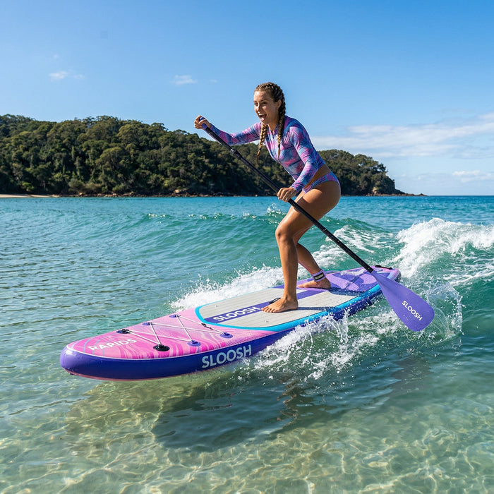 SLOOSH Rapids Fuchsia Tide 11'6" Inflatable Stand Up Paddle Board