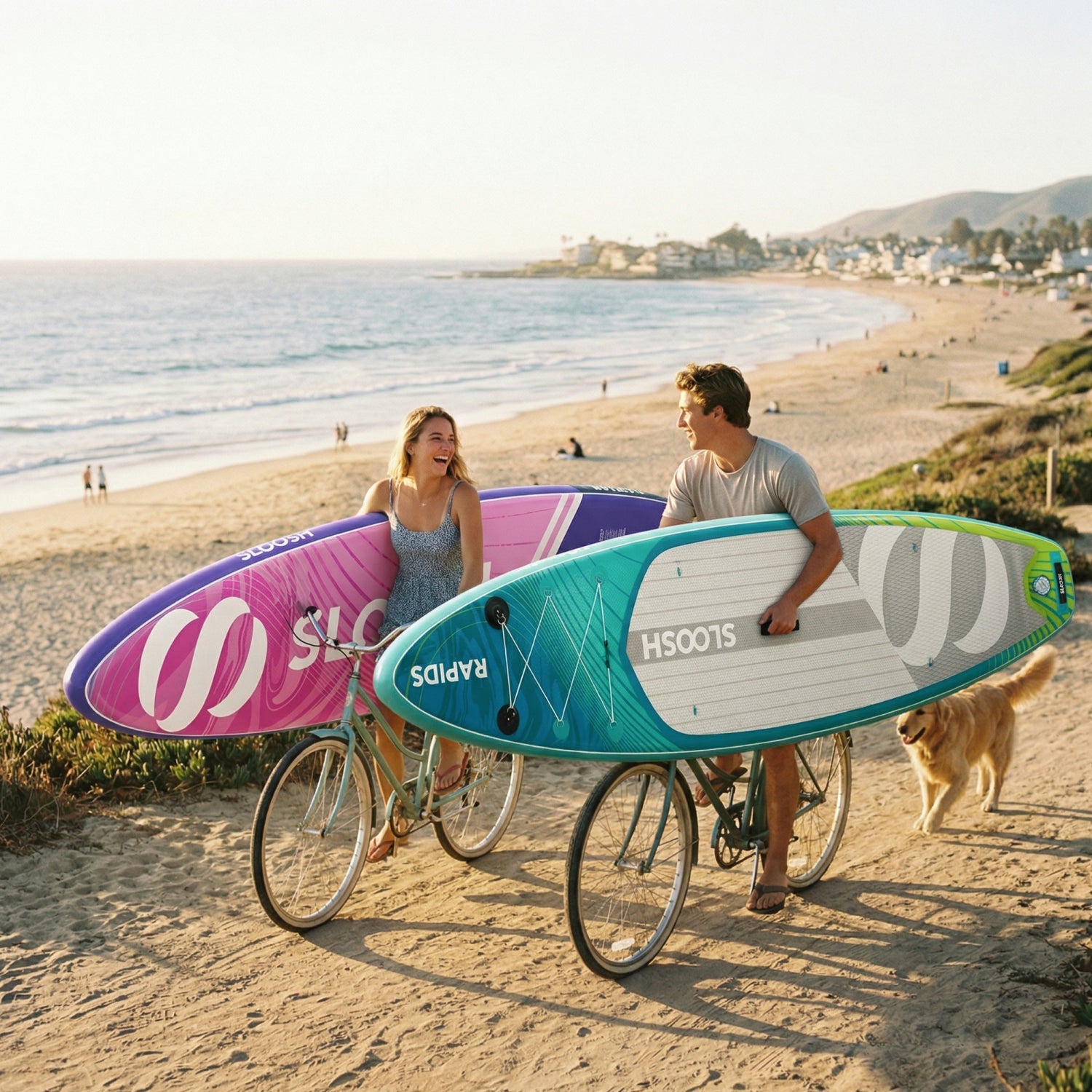 SLOOSH Rapids Fuchsia Tide 11'6" Inflatable Stand Up Paddle Board