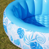 SLOOSH Inflatable Round Swimming Pool for Family, 5.5' x 20"