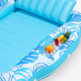SLOOSH Tropical Leaves Suntan with Cooler