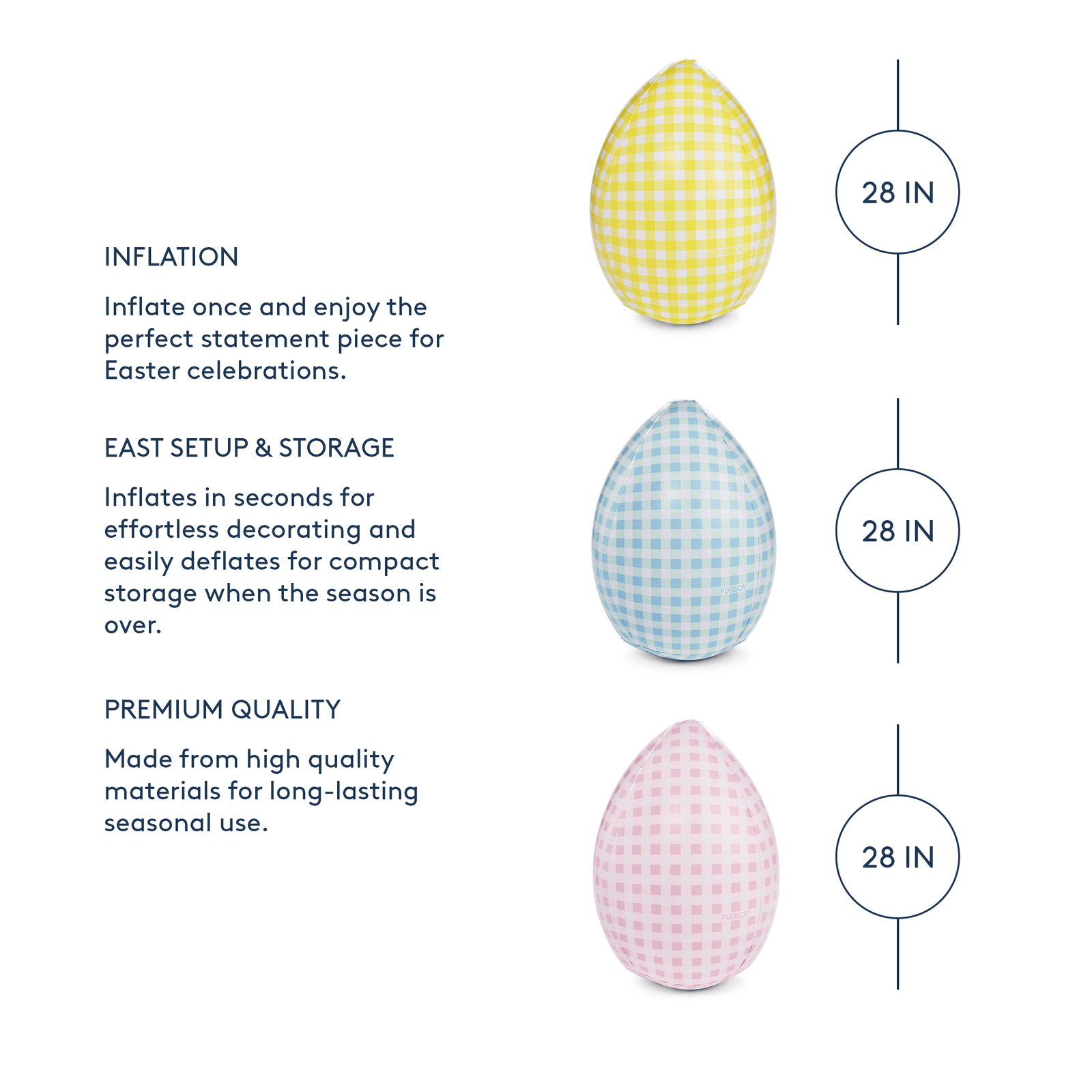 Inflatable Easter Eggs