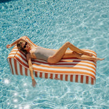 Fabric Sunbed Lounger