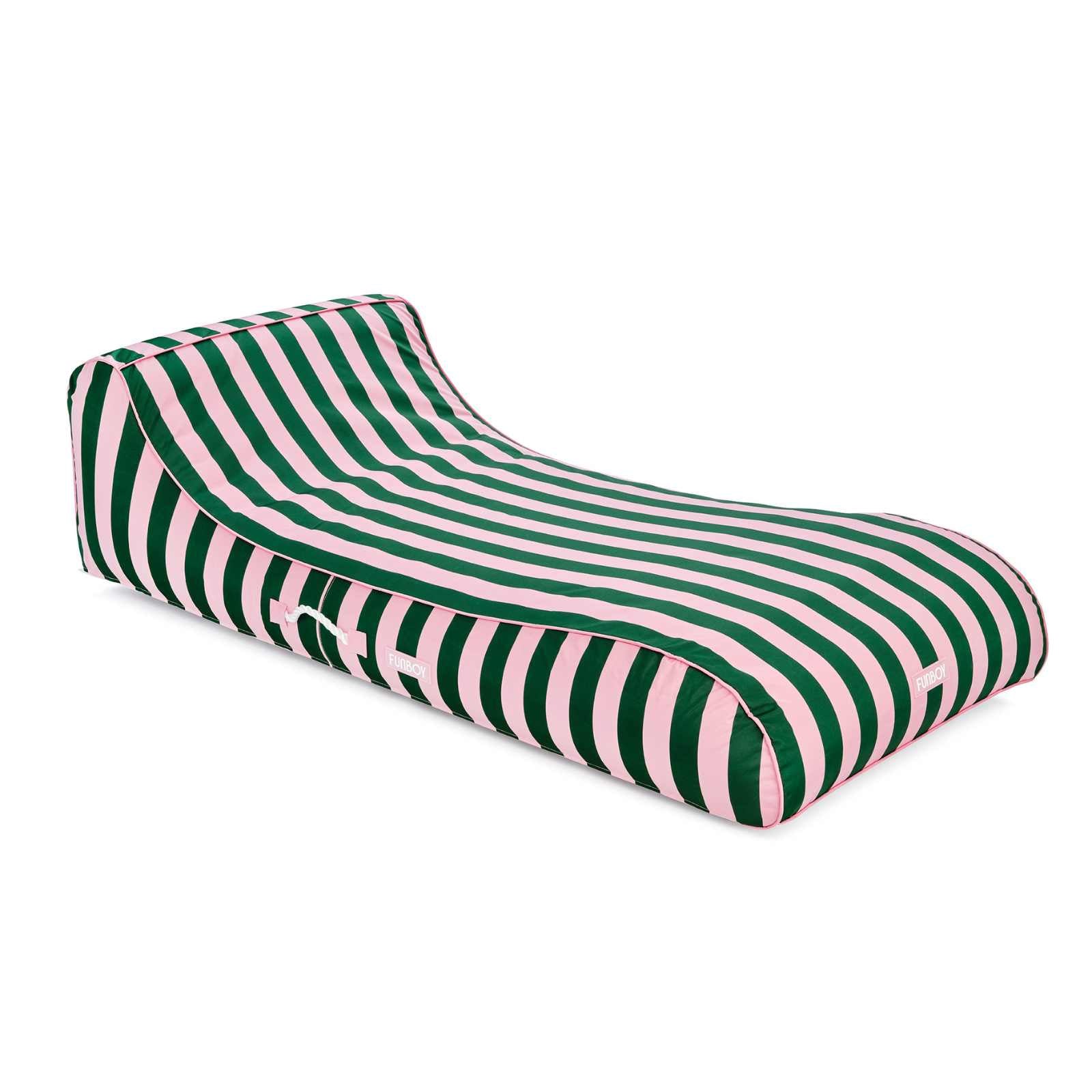 Fabric Sunbed Lounger