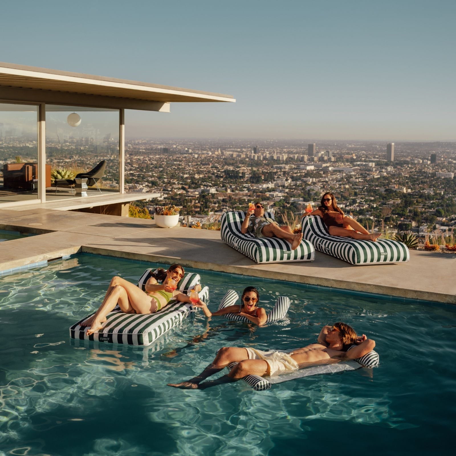 Fabric Classic Mat Lounger