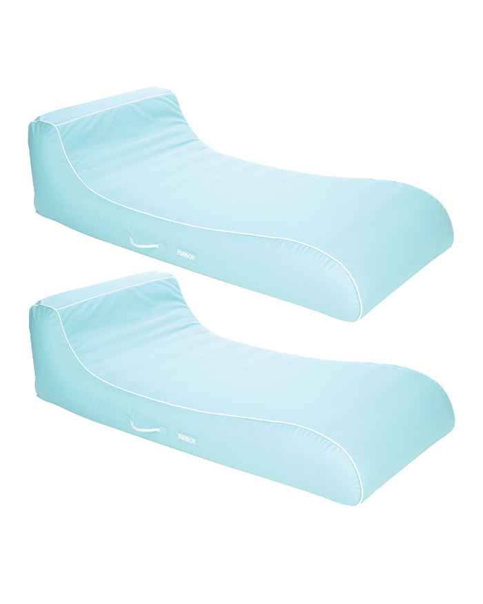 Fabric Sunbed Lounger