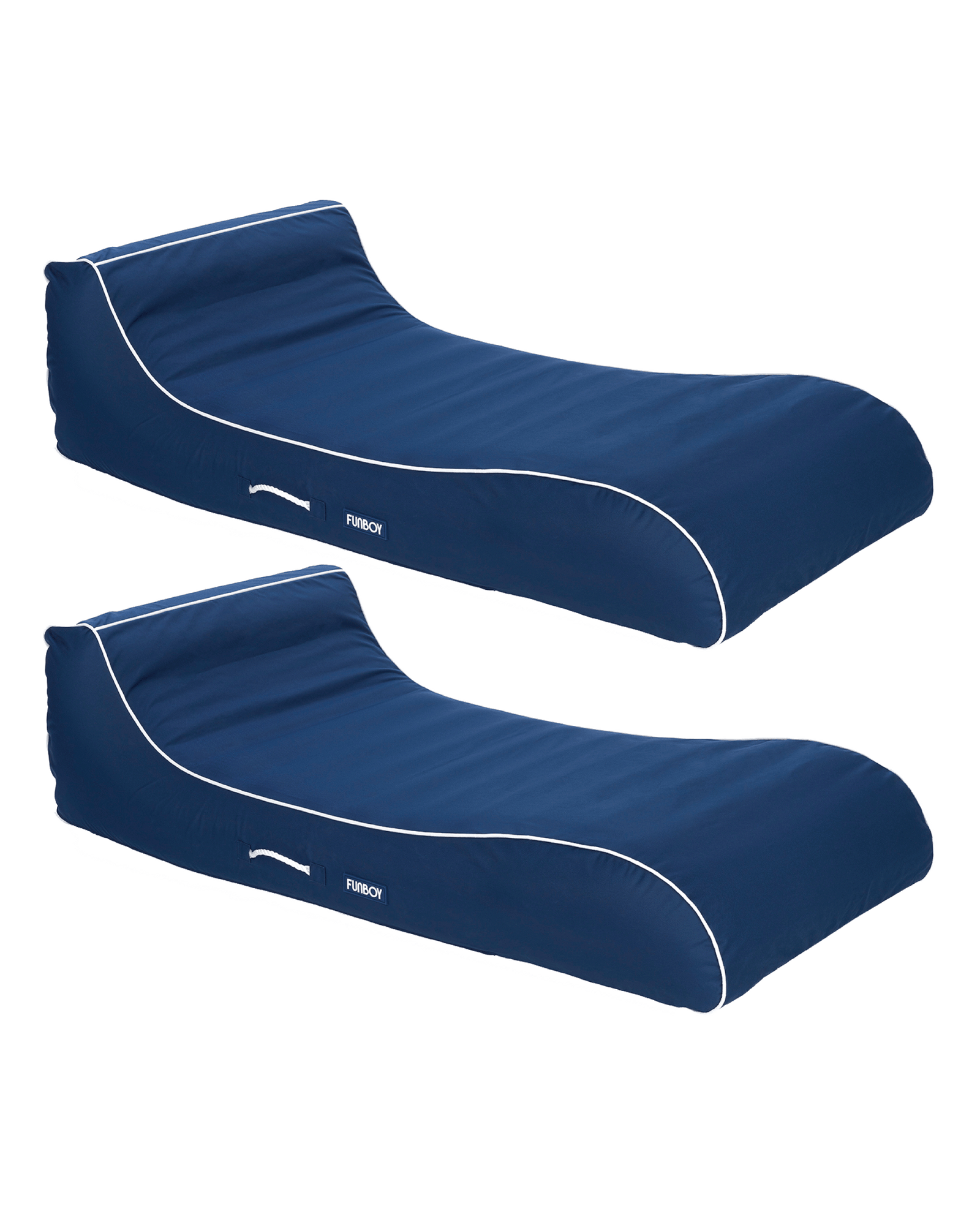 Fabric Sunbed Lounger
