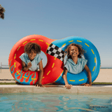 Kids Racetrack Double Tube Float