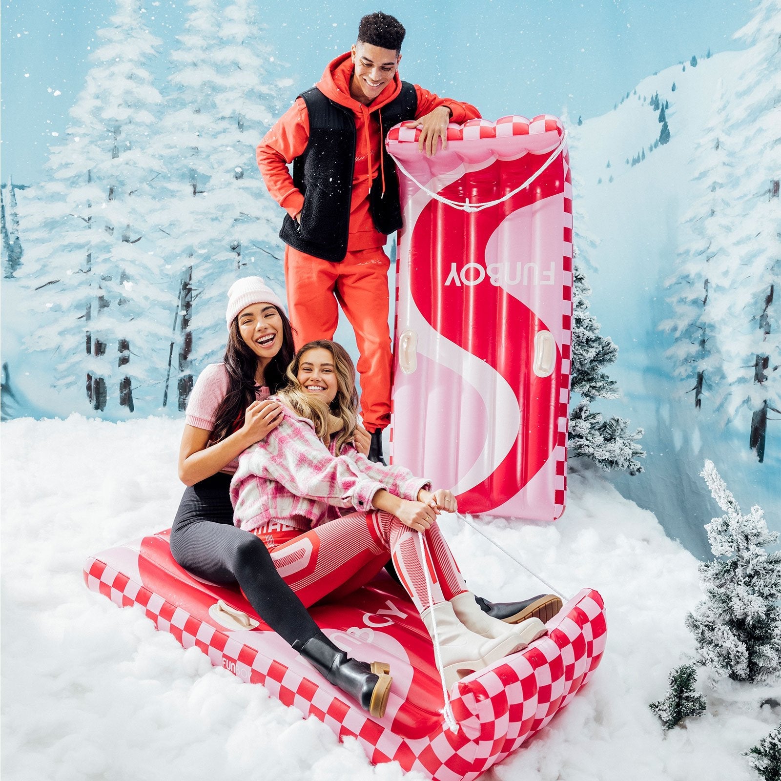 Toboggan Snow Sled