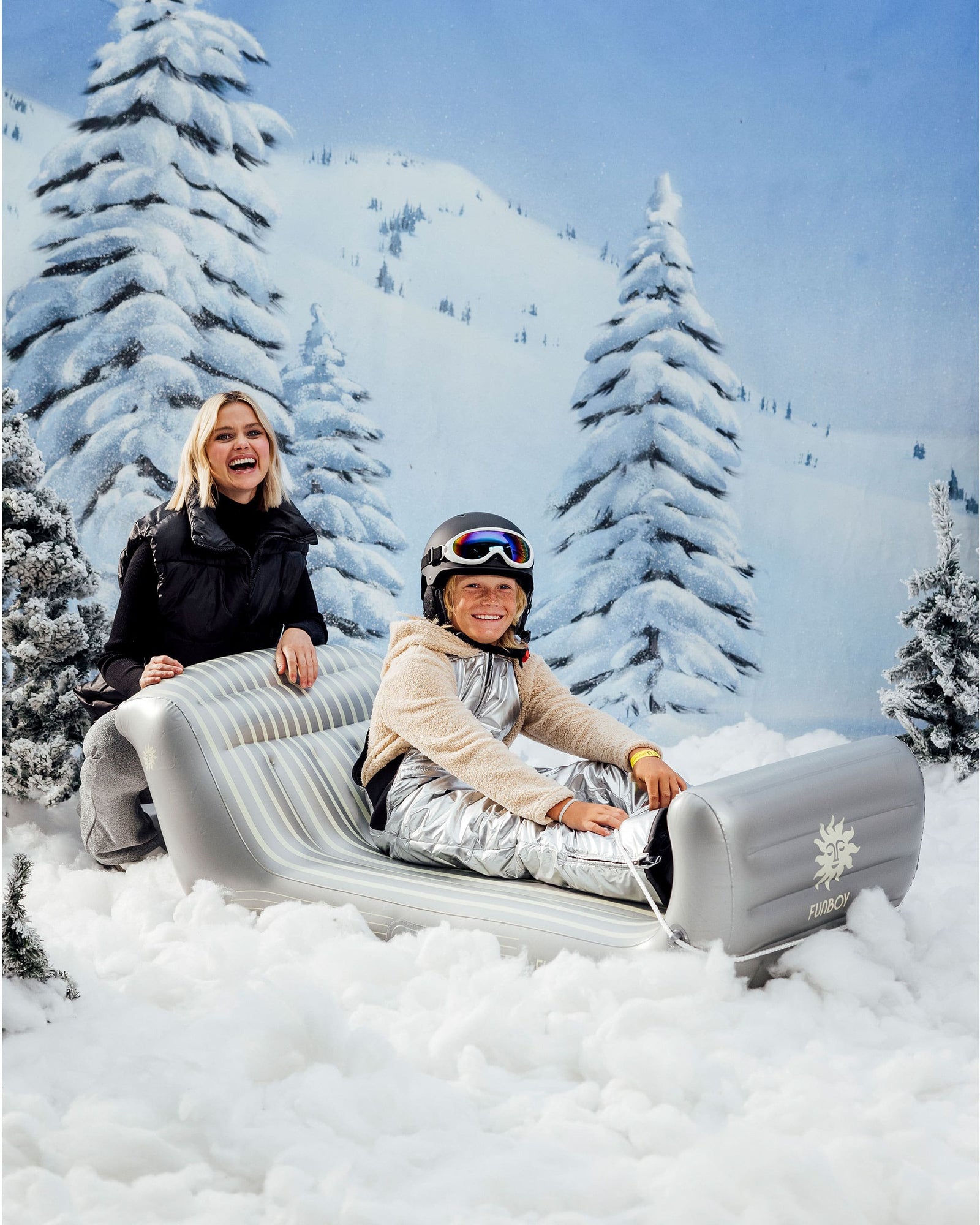 Inflatable Sleigh Snow Sled