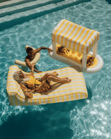 Fabric Sunbed Lounger