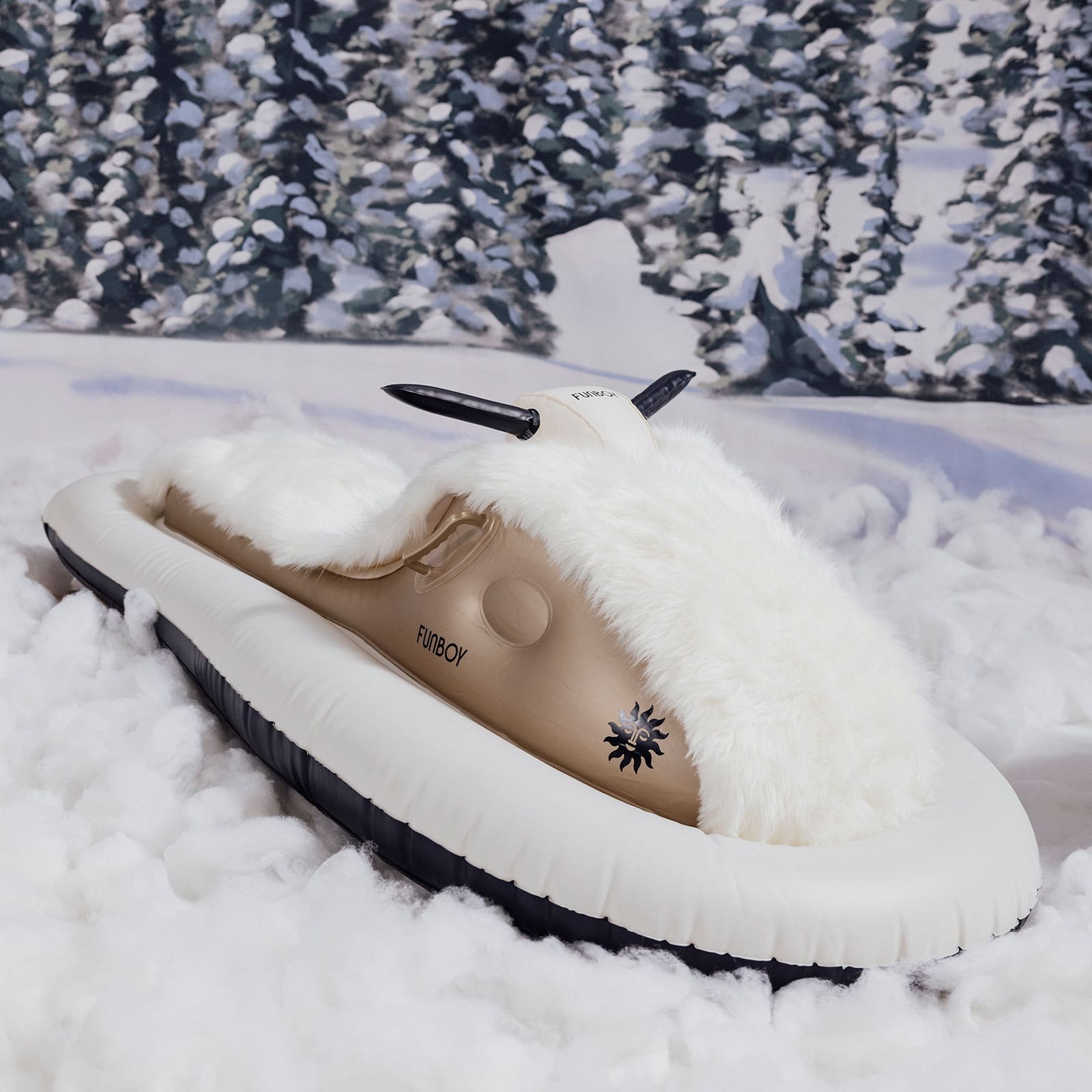 Inflatable Snowmobile Sled