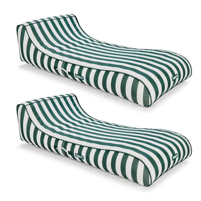 Fabric Sunbed Lounger