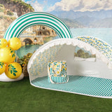 the STRIPED LIMONE Cooler Tote