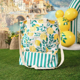 the STRIPED LIMONE Cooler Tote