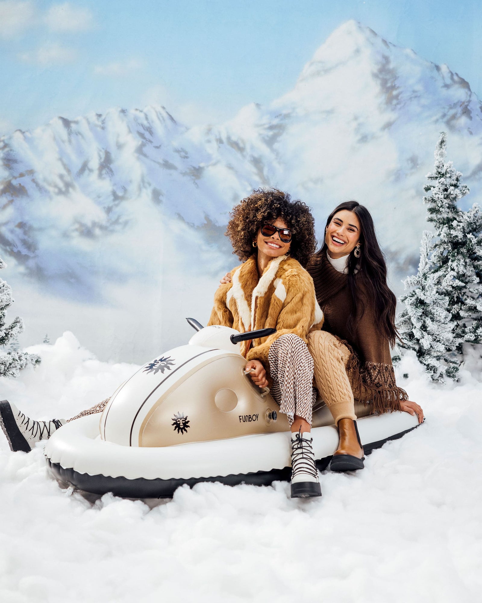 Inflatable Snowmobile Sled