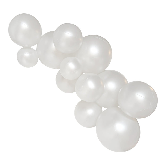 SHIPS NOW • Balloon Garland: 12-Cluster in Pearl • FINAL SALE