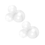SHIPS NOW • Balloon Garland: 3-Cluster 2-Pack in Clear (Transparent) • FINAL SALE
