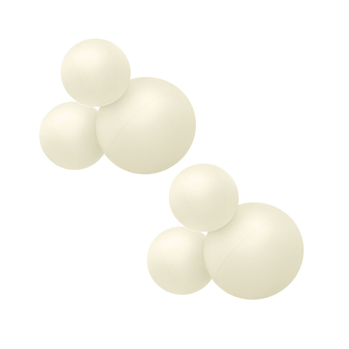 SHIPS NOW • Balloon Garland: 3-Cluster 2-Pack in Cream (Matte) • FINAL SALE