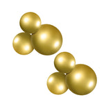 SHIPS NOW • Balloon Garland: 3-Cluster 2-Pack in Gold (Metallic) • FINAL SALE