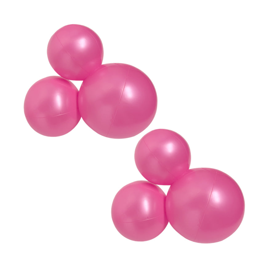 SHIPS NOW • Balloon Garland: 3-Cluster 2-Pack in Magenta (Pearl) • FINAL SALE