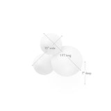 SHIPS NOW • Balloon Garland: 3-Cluster 2-Pack in Melon (Matte) • FINAL SALE