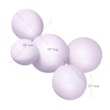 SHIPS NOW • Balloon Garland: 5-Cluster in Lavender (Matte) • FINAL SALE