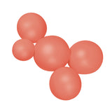 SHIPS NOW • Balloon Garland: 5-Cluster in Coral (Matte) • FINAL SALE