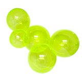SHIPS NOW • Balloon Garland: 5-Cluster in Neon Lemon-Lime (Transparent) • FINAL SALE