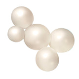 SHIPS NOW • Balloon Garland: 5-Cluster in Champagne Pearl (Satin Pearl) • FINAL SALE
