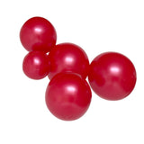 SHIPS NOW • Balloon Garland: 5-Cluster in Ruby (Pearl) • FINAL SALE